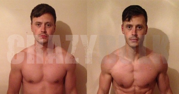 crazy bulk cutting stack before and after
